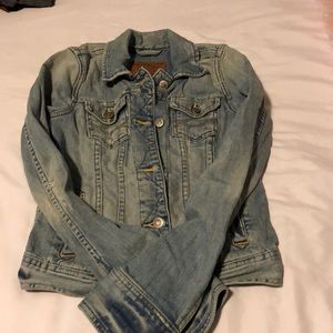 A&F XS JEAN JACKET
